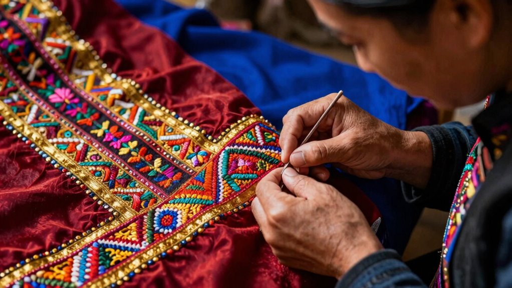 cultural stories woven into textiles