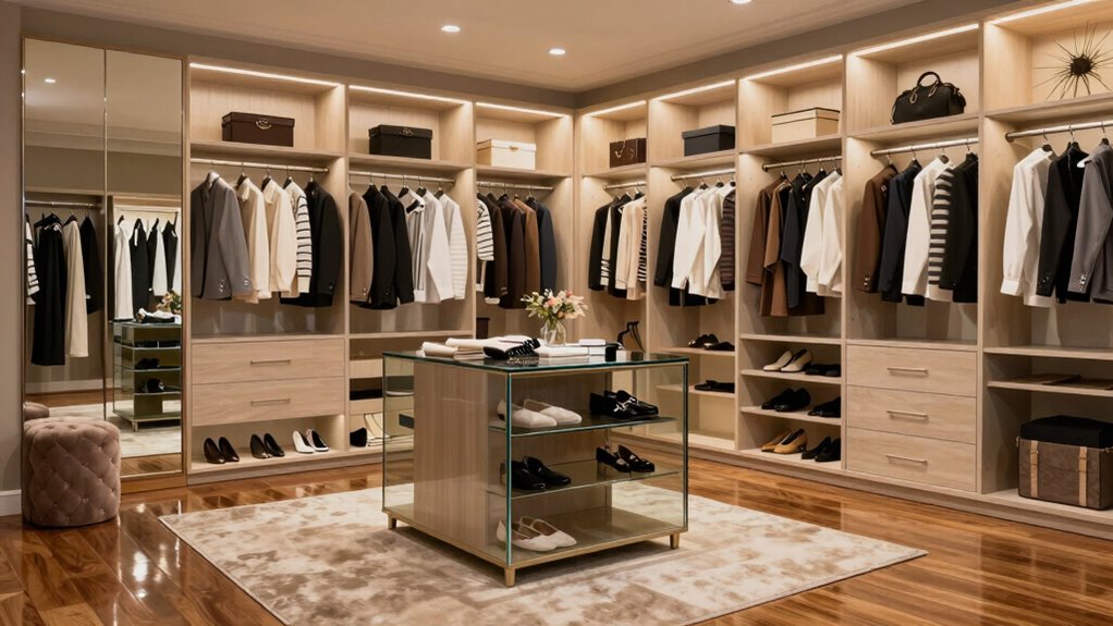 custom lighting and durable materials