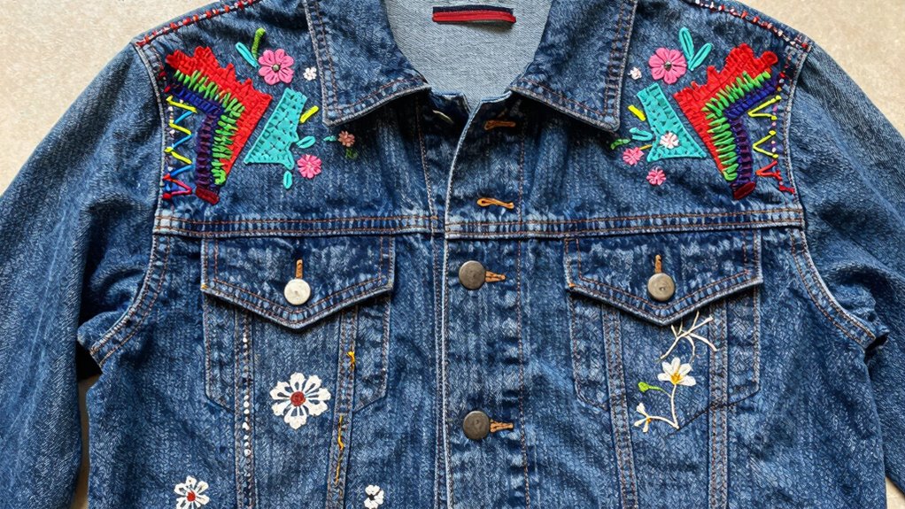 customizing denim jackets tastefully