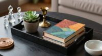 decorate with trays books
