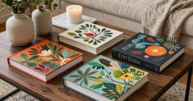 decorative coffee table books