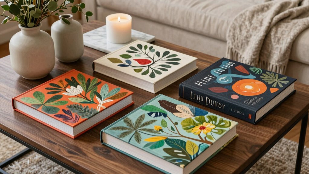 decorative coffee table books