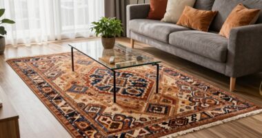 easy to clean stylish rugs