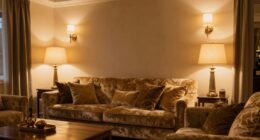 elegant lighting enhances ambiance
