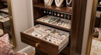 elegant storage for jewelry