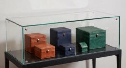 elegant watch display cases