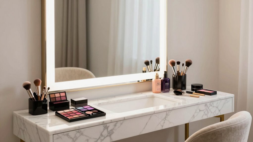 enhance lighting and organization