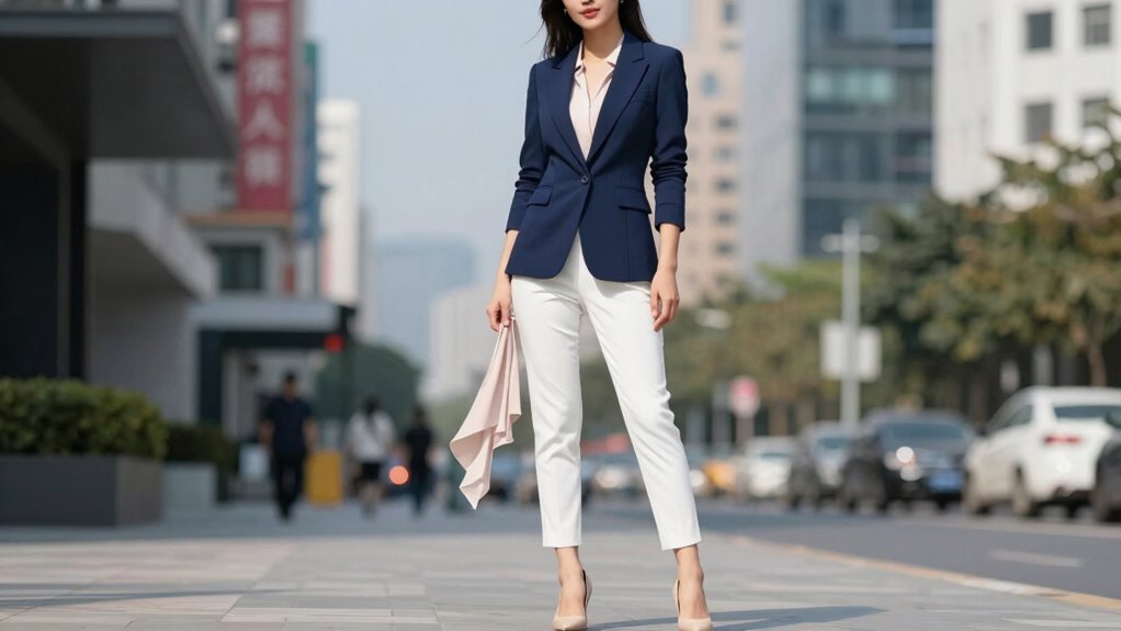 feminine balanced elongated style