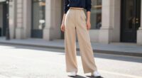 flattering balanced wide leg styling