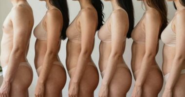focus on body proportions