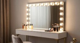 illuminated makeup storage