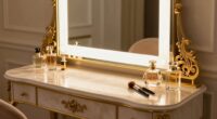 illuminated vanity table trend
