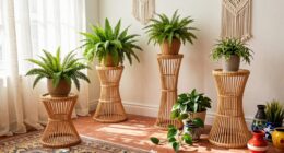 indoor plant stand decor