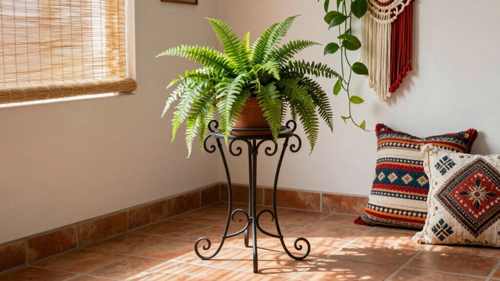 indoor plant stands enhance decor