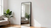 large mirrors enhance space