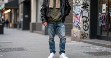 layered clothing enhances streetwear