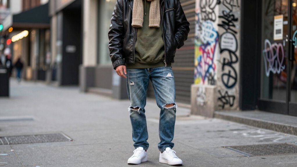 layered clothing enhances streetwear
