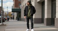layered streetwear for weather