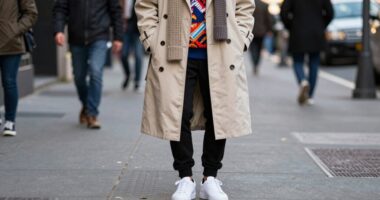 layered streetwear for weather
