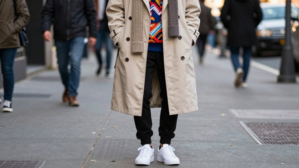 layered streetwear for weather