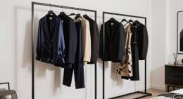 luxury clothing display