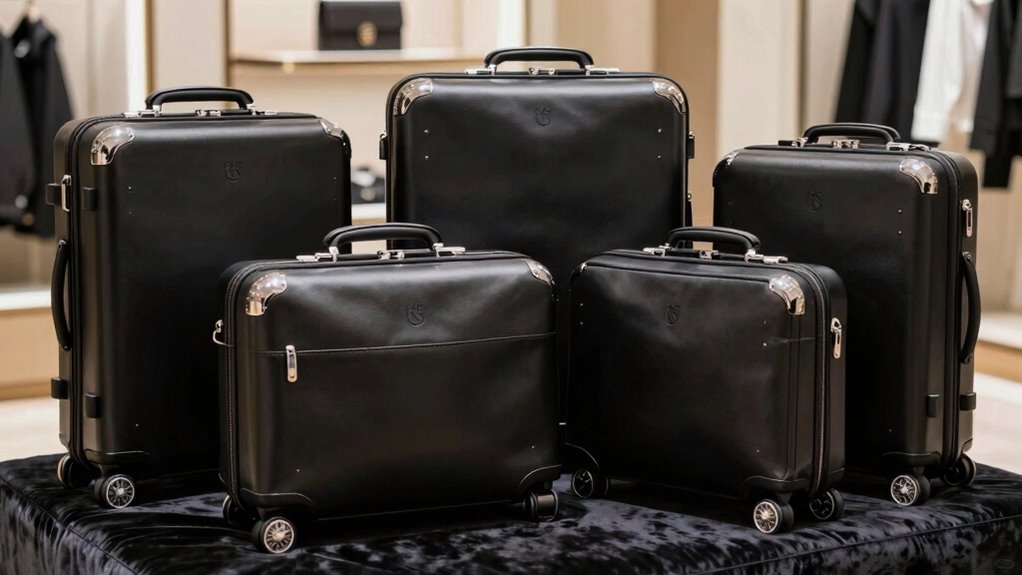 luxury luggage as fashion