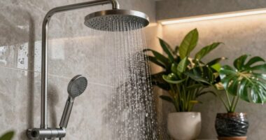 luxury rain shower experience