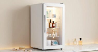 luxury skincare storage trend