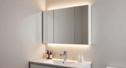 maximize small bathroom space