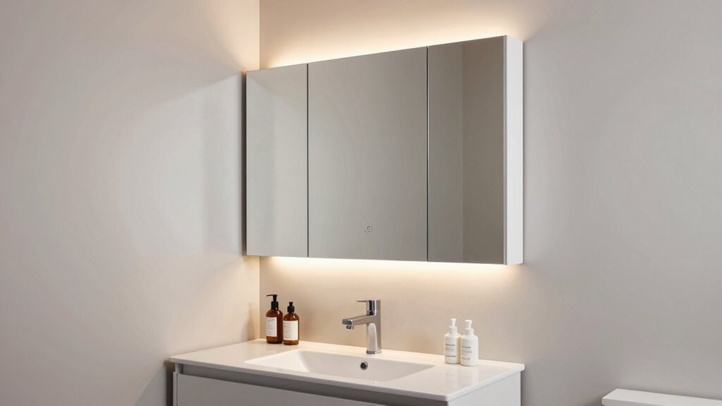 maximize small bathroom space