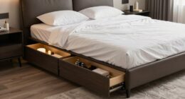 maximize space with storage beds