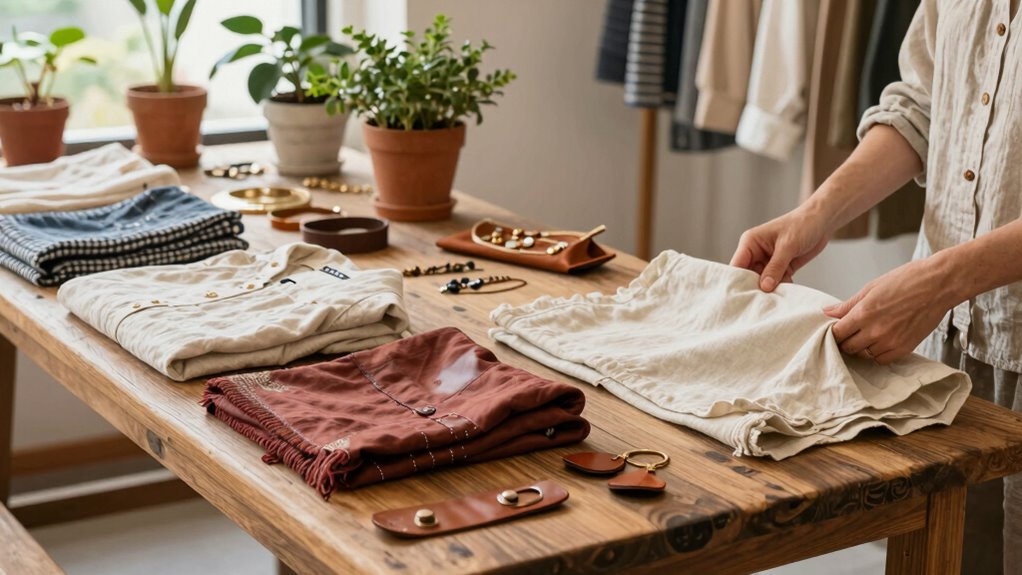 mindful sustainable wardrobe choices