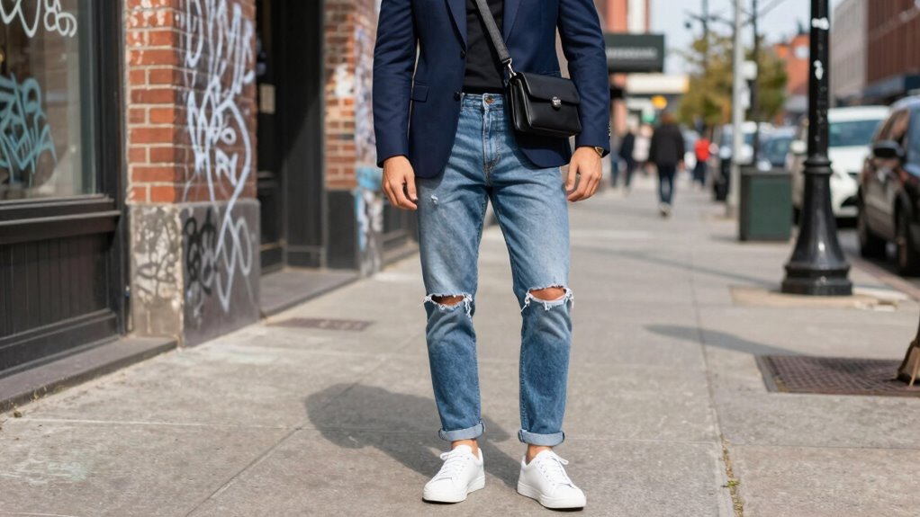 mixing formal and casual