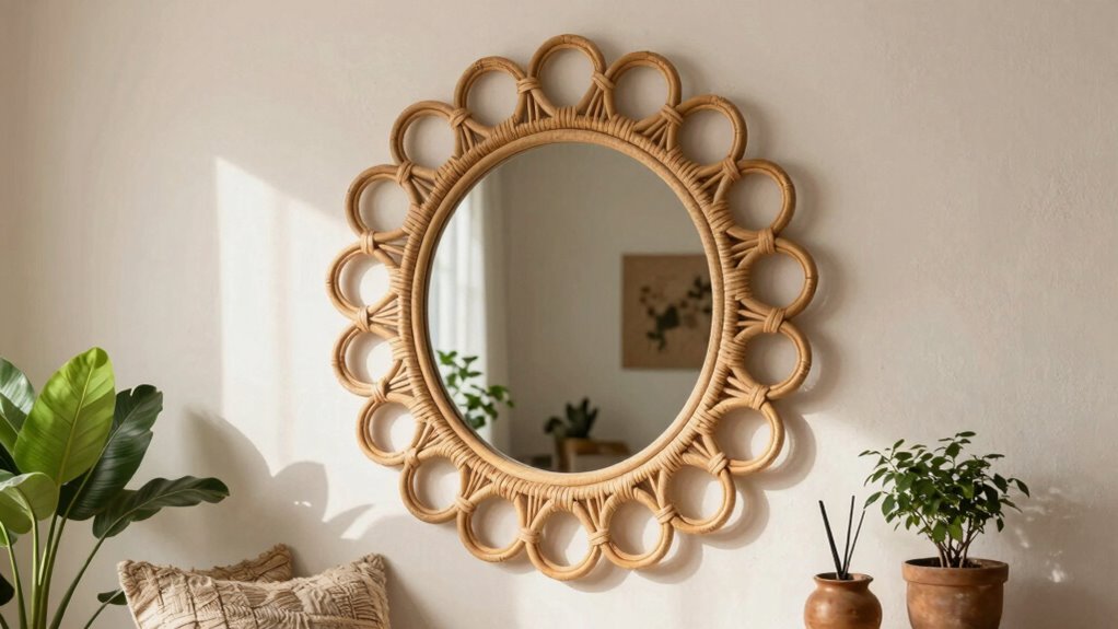 natural textured boho decor
