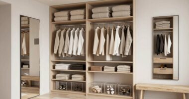 organize closet by wardrobe