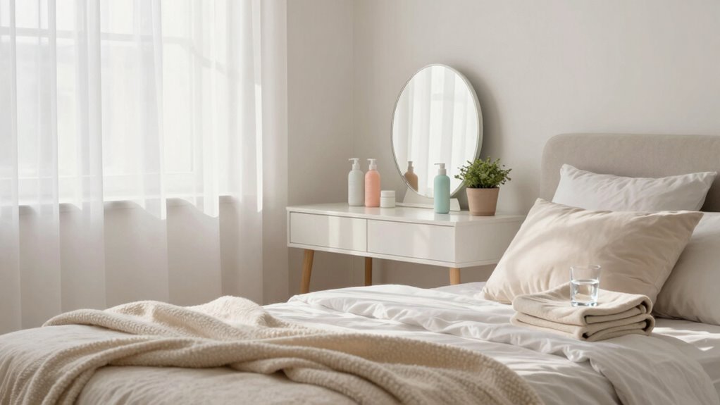 organized calm morning routine