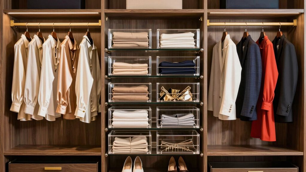 organized customizable closet solutions