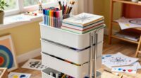 organized storage for creativity