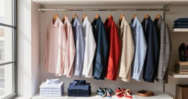 organized weekly fashion routine