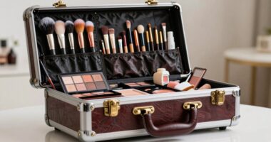 portable makeup storage cases