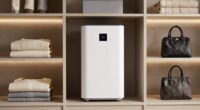 quiet closet moisture control