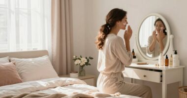 relaxed and organized mornings