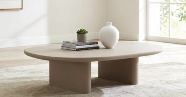 simple coffee table styling