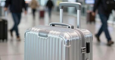 sleek aluminum luggage durability