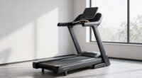 sleek compact smart treadmills
