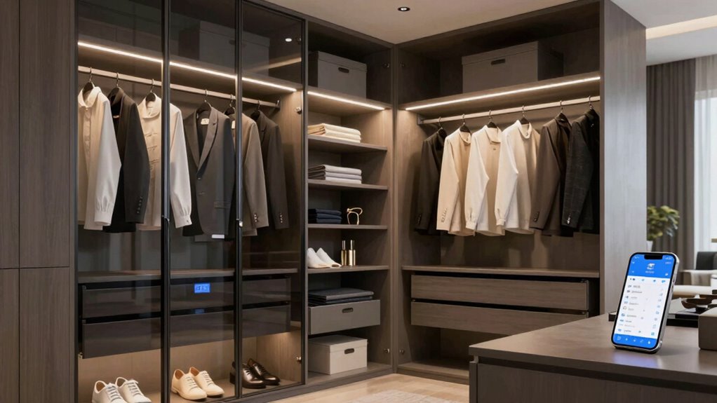 smart automated wardrobe organization