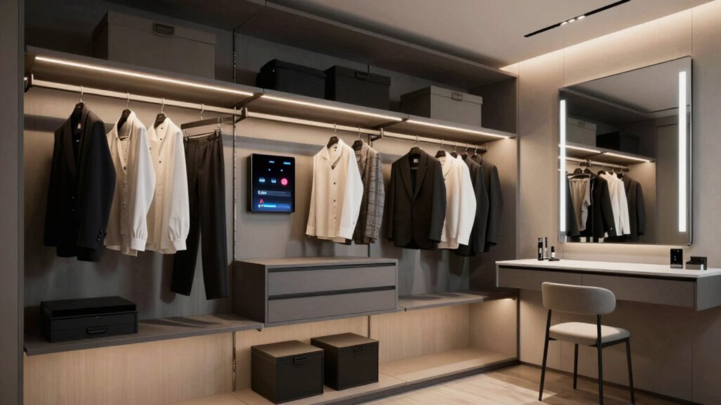 smart closet technology integration