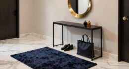 stylish and inviting entrance
