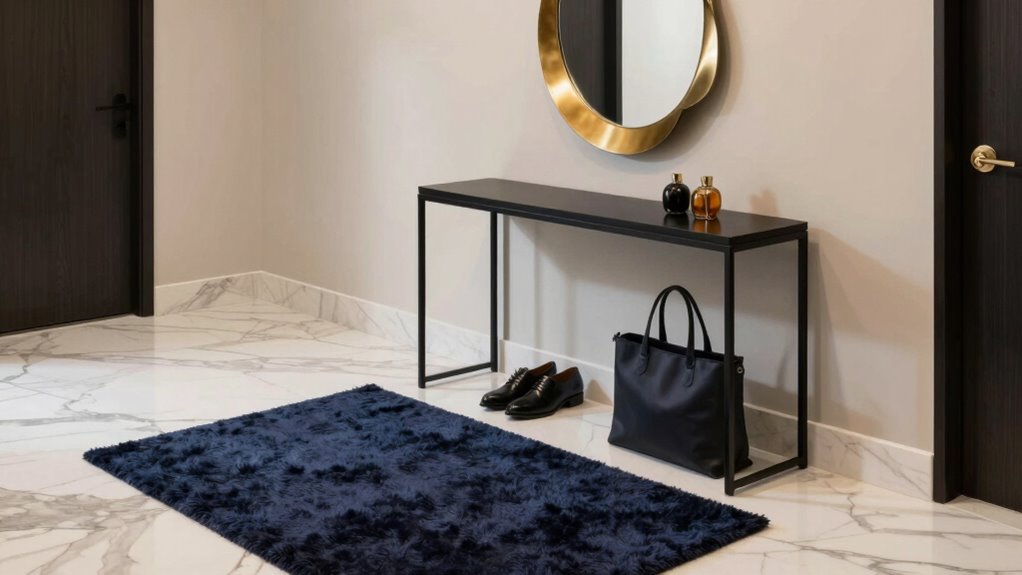 stylish and inviting entrance