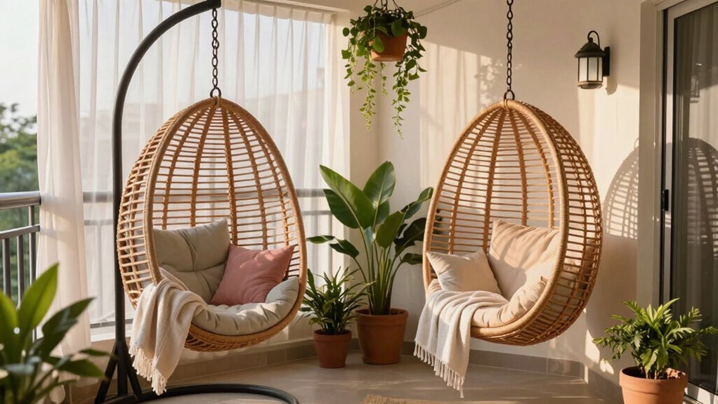 stylish durable balcony retreat